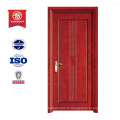 Conception simple porte MDF porte en bois bois de teck porte principale